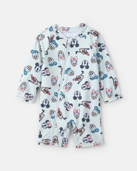 baby disney© mickey mouse rashguard - blue
