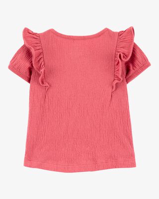 Product image 2 of Baby 3-Piece Gauze Button-Front Outfit Set- Red