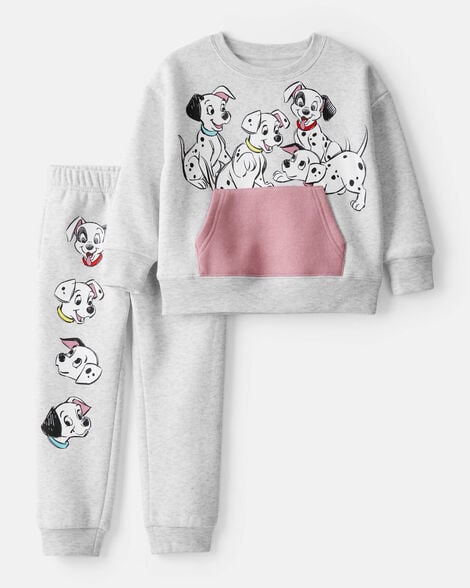 baby 2-piece 101 dalmatians outfit set