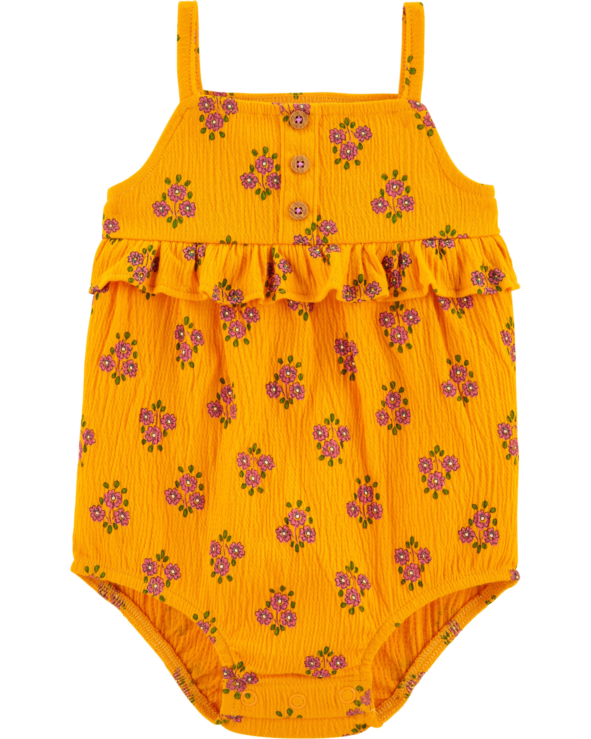 NWT OP Baby Infant Girls Orange Heart One Piece Swimwear Suit PF 50