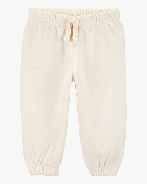 Product image 1 of Baby Glitter Pull-On Fleece Joggers