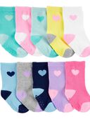 Multi - Toddler 10-Pack Crew Socks, Selected