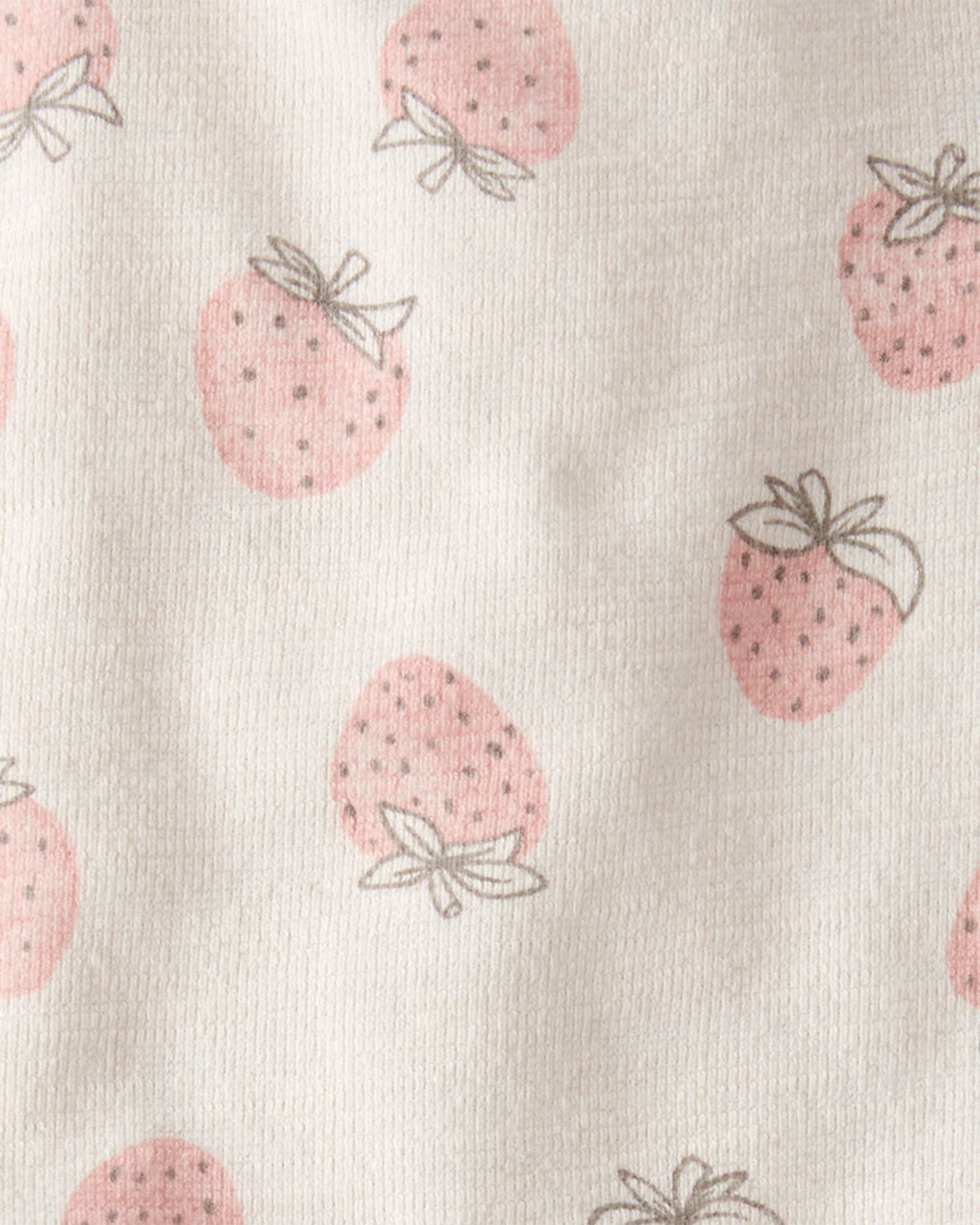 Baby 2-Piece Strawberry-Print Set Made With Organic Cotton - Little Planet  | Carter's