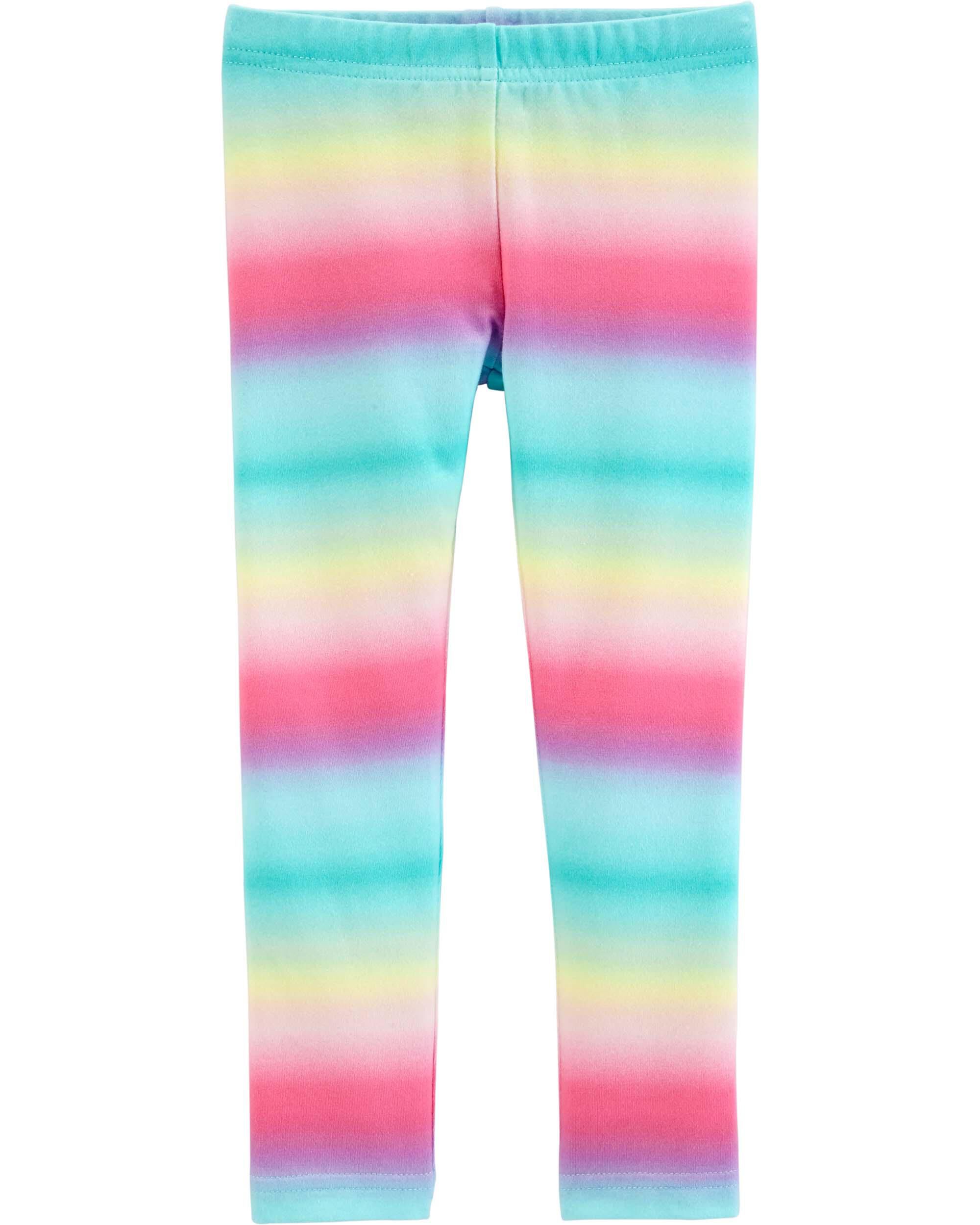 rainbow baby leggings