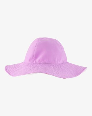 Product image 2 of Toddler Heart Print Reversible Swim Hat - Purple
