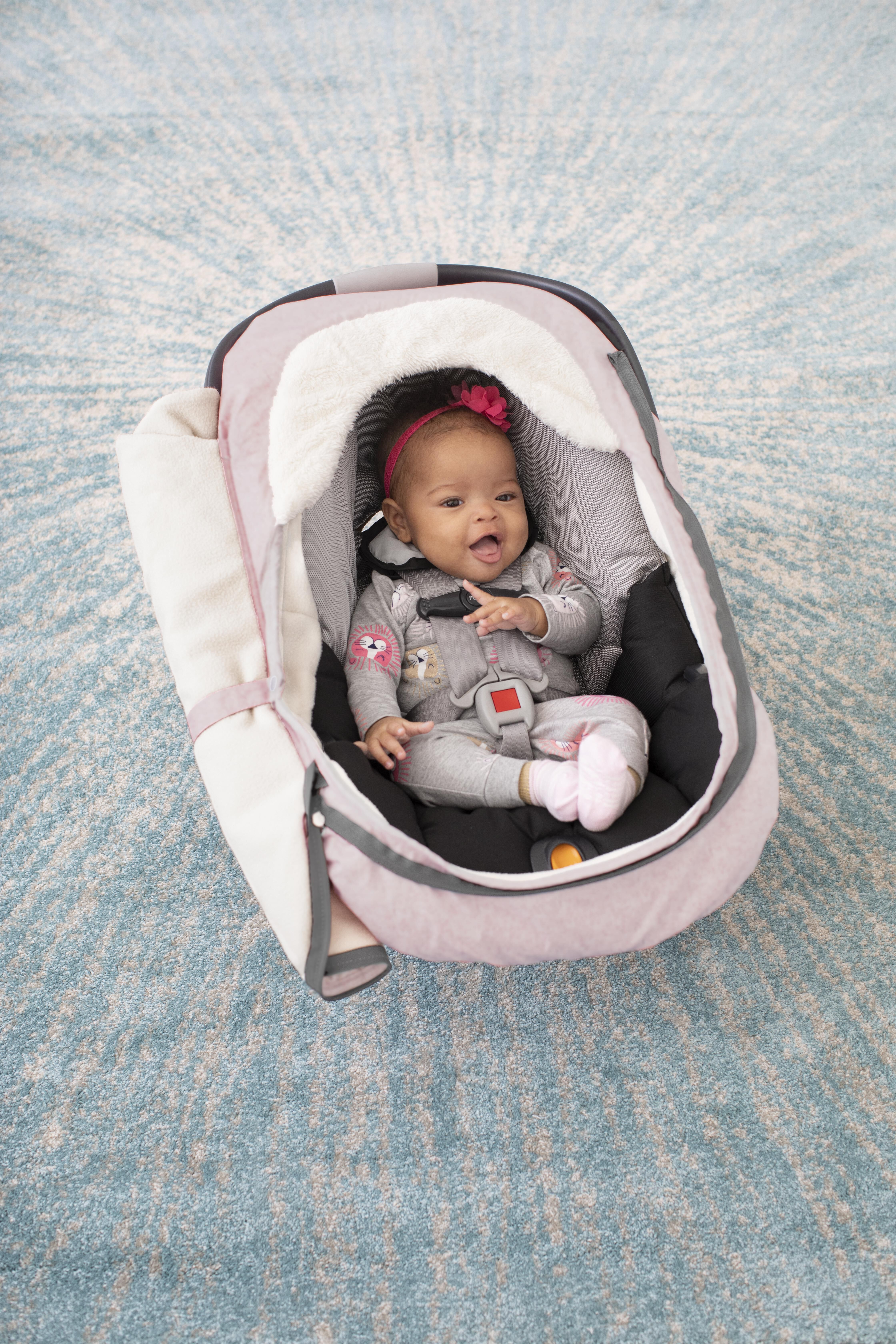 Stroll Go Car Seat Cover Pink Heather Carter s Carter s