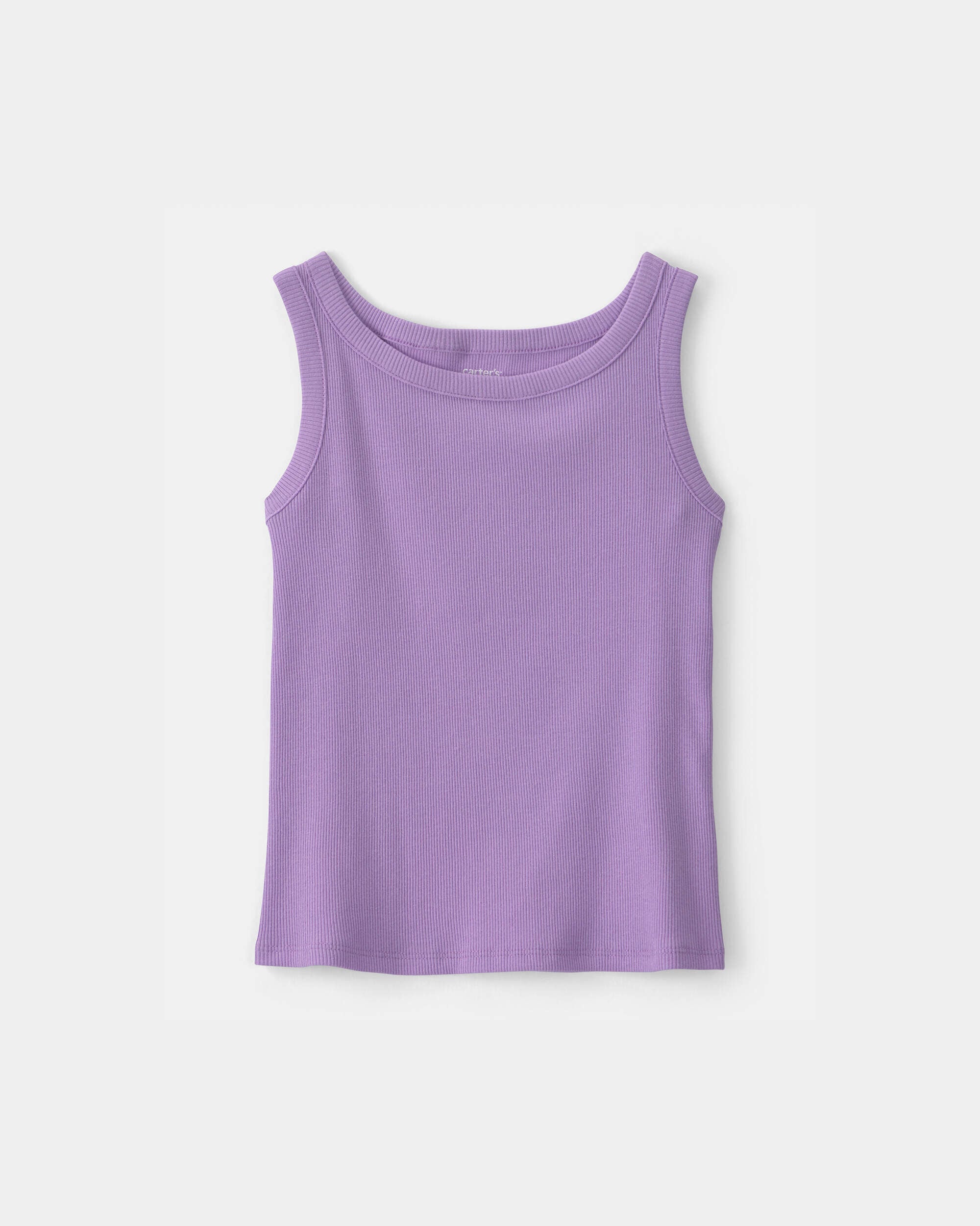 Carters girls rib tank top L Purple 6$