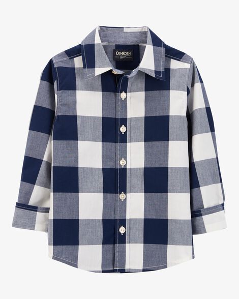  Product image 2 of Toddler Plaid Button-Front Shirt