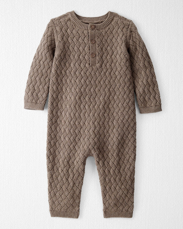 Product image 1 of Baby Organic Cotton Sweater Knit Jumpsuit