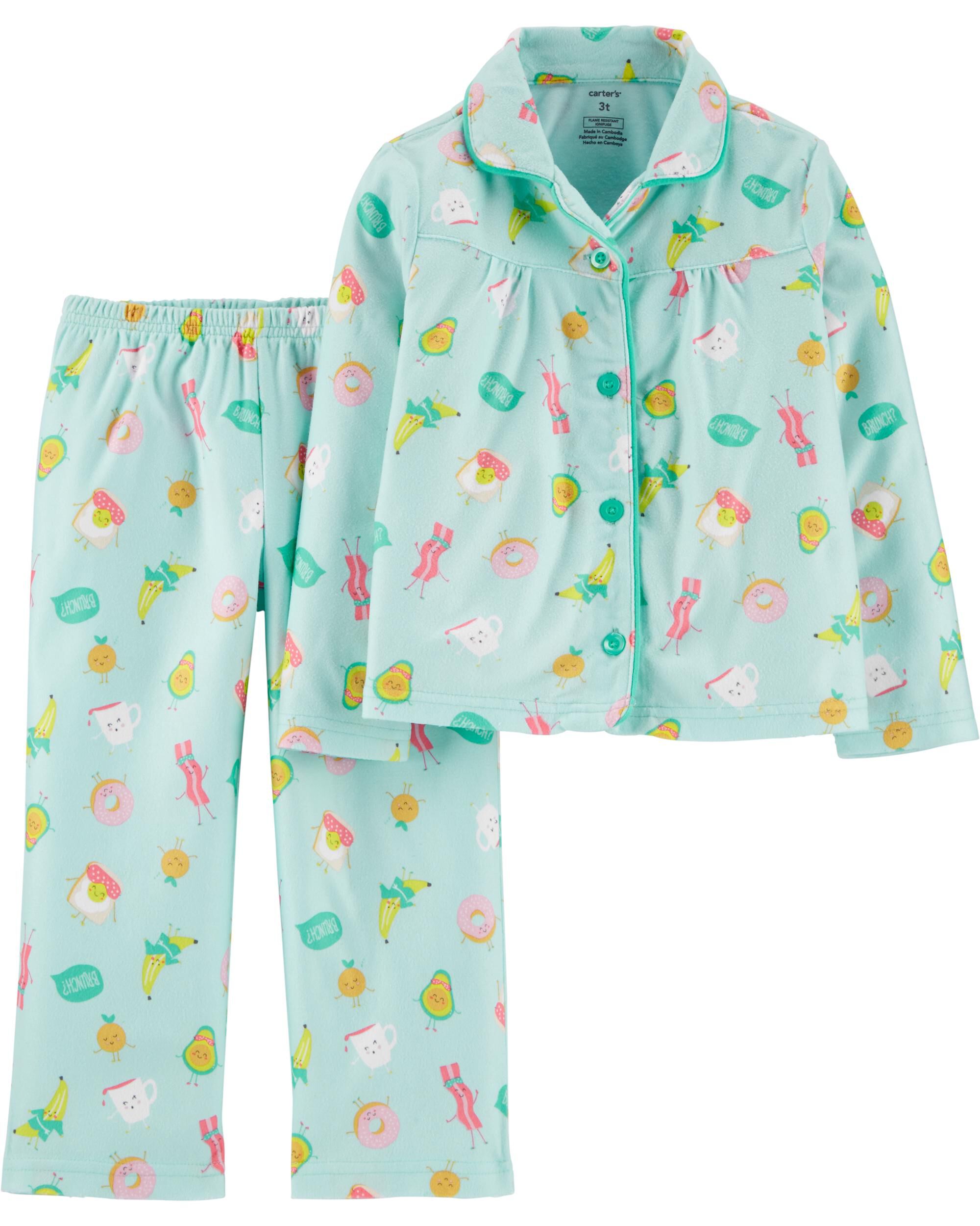 Carters coat style pajamas Clearance