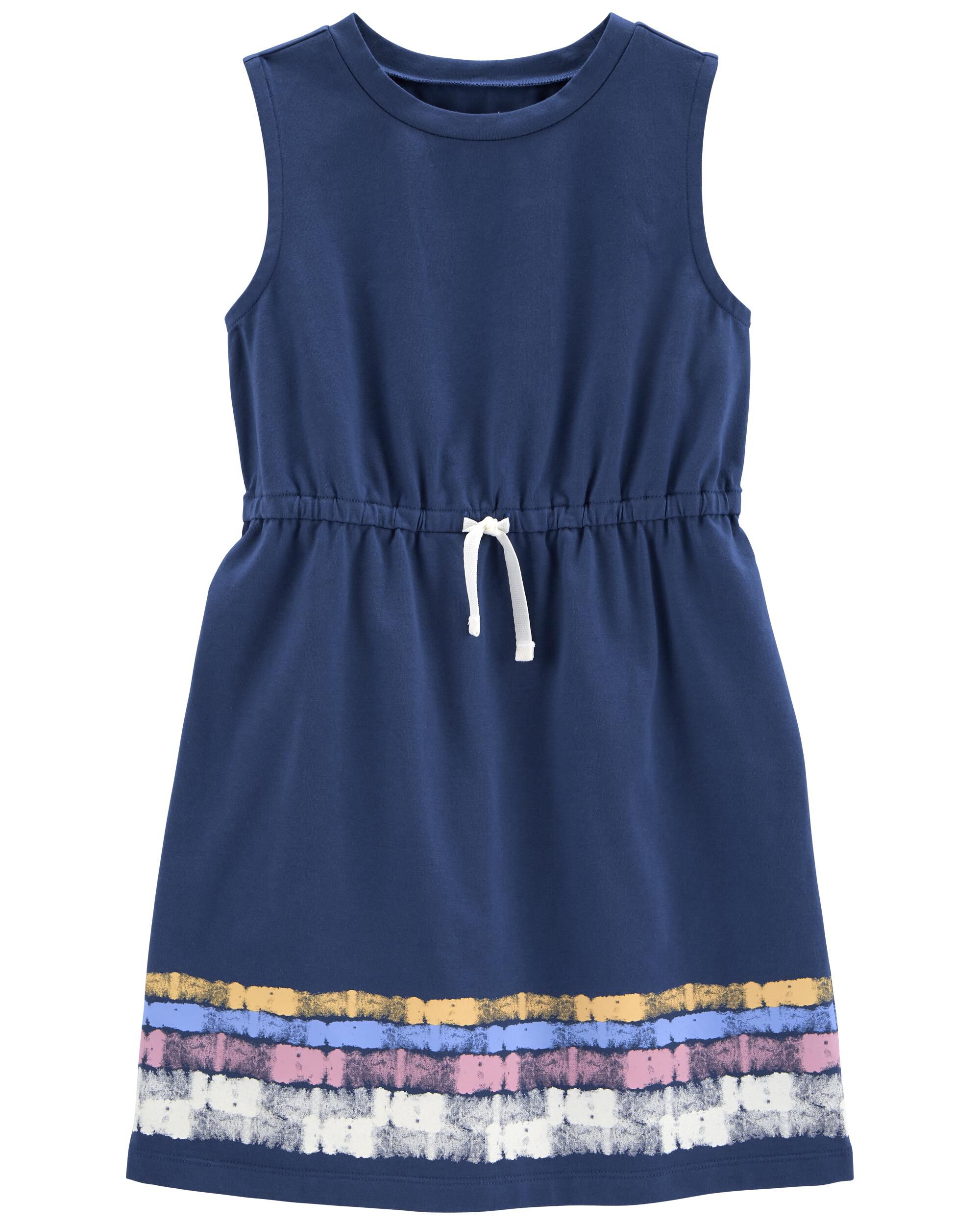 carters navy blue dress
