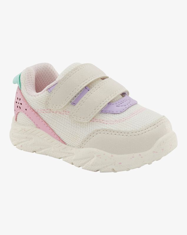 Product image 1 of Baby  Every Step® First Walker Fashion Sneakers - White/Pastels
