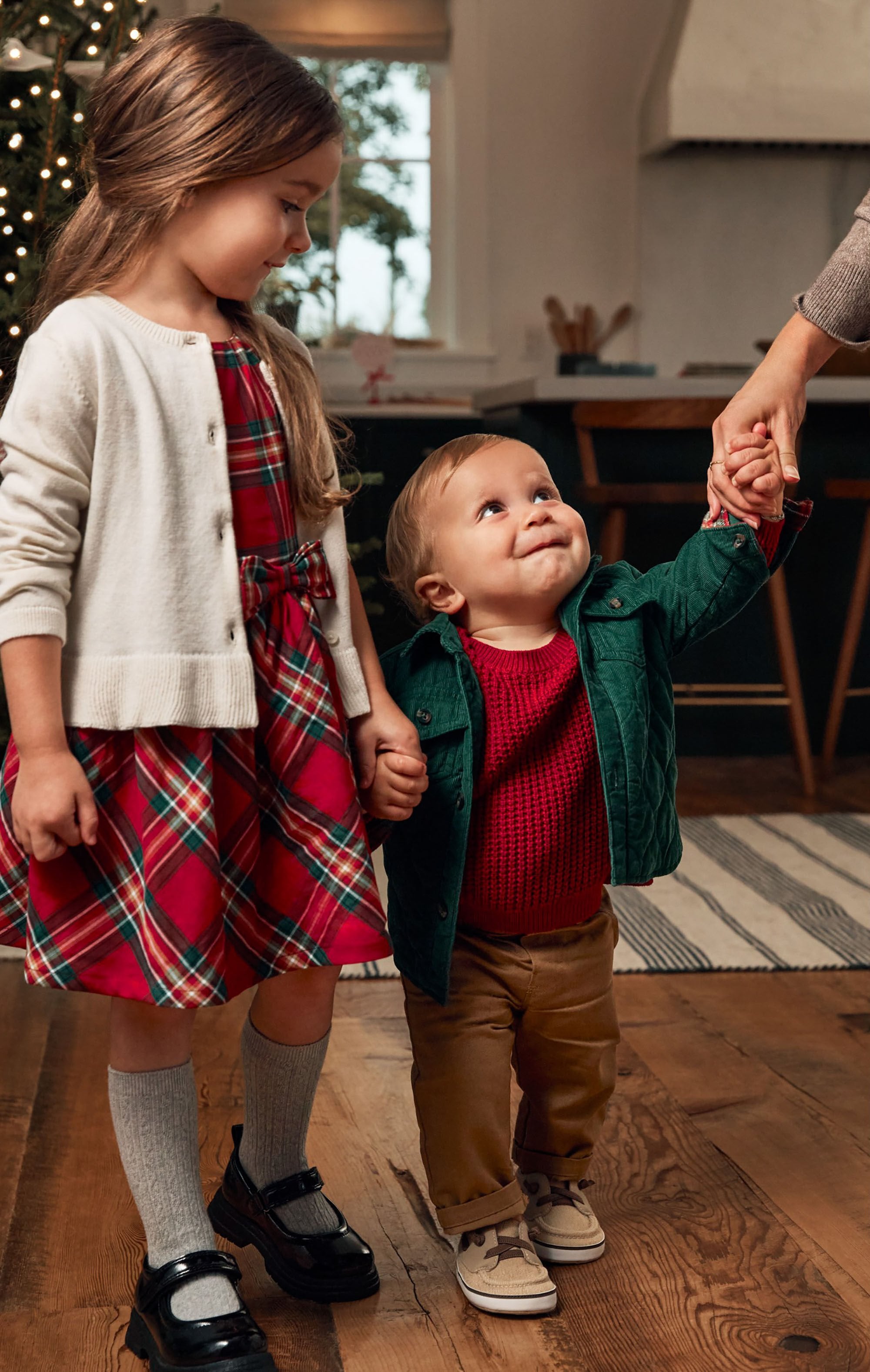 Tartan holiday dress on sale