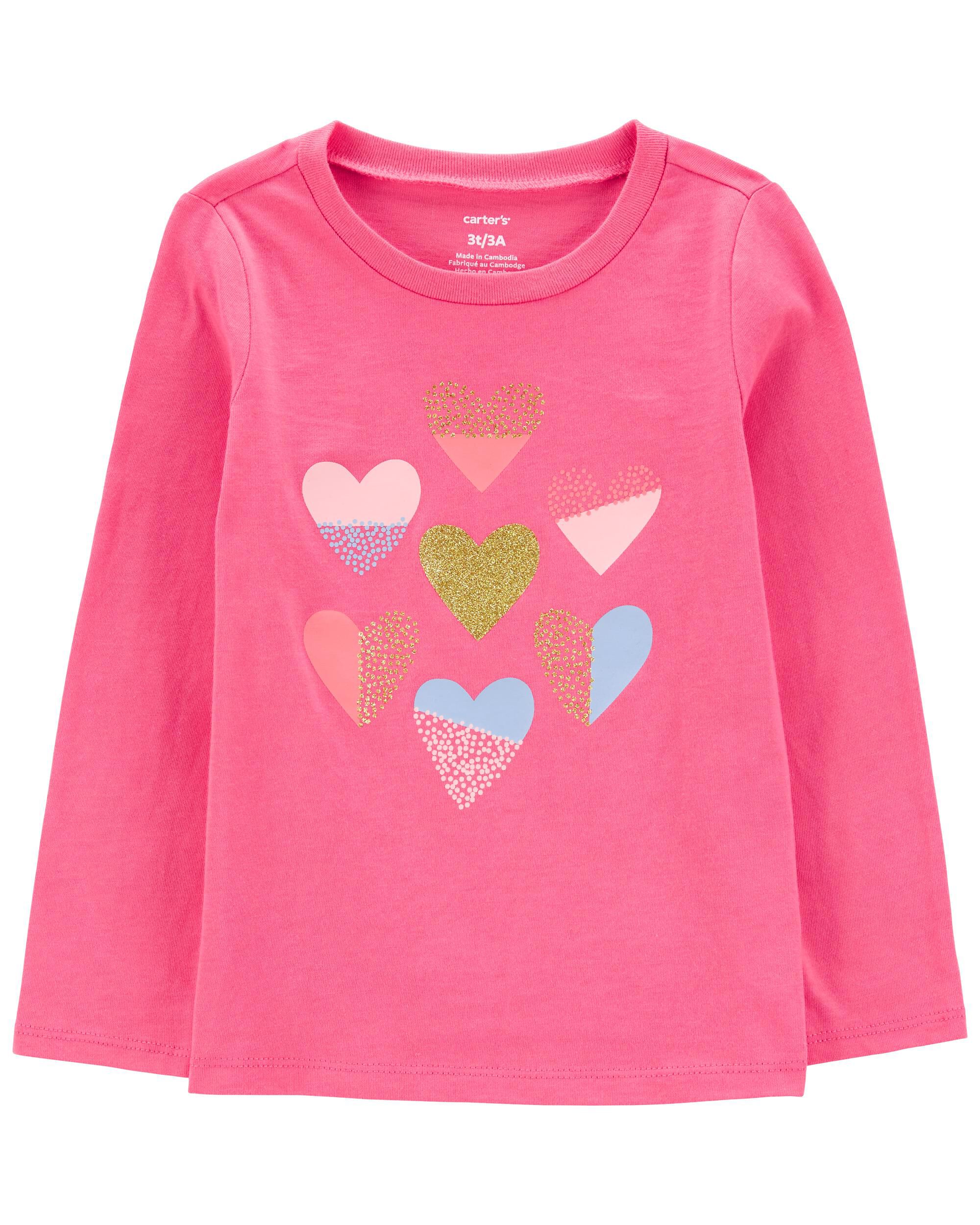Carters girls shirts clearance