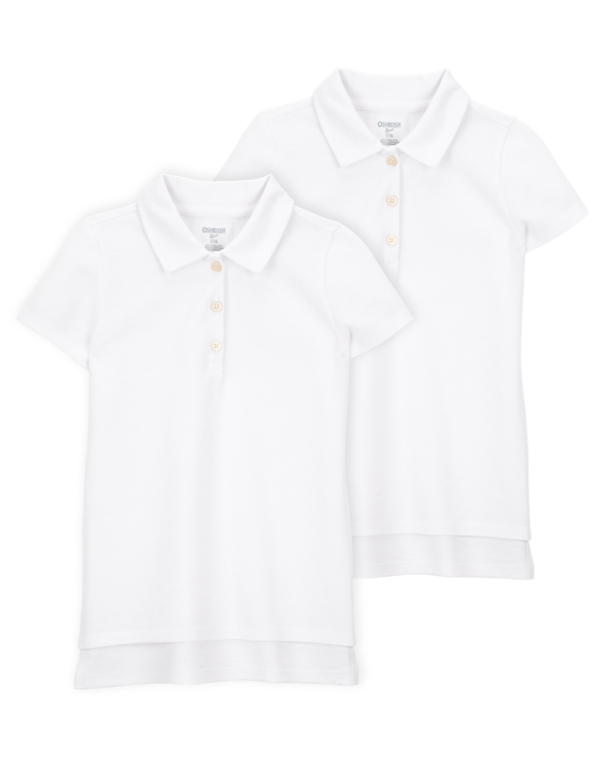 Kid -Pack Pique Uniform Polo Shirts