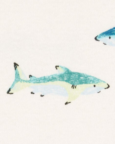  Product image 3 of Baby 3-Piece Shark Outfit Set - Green