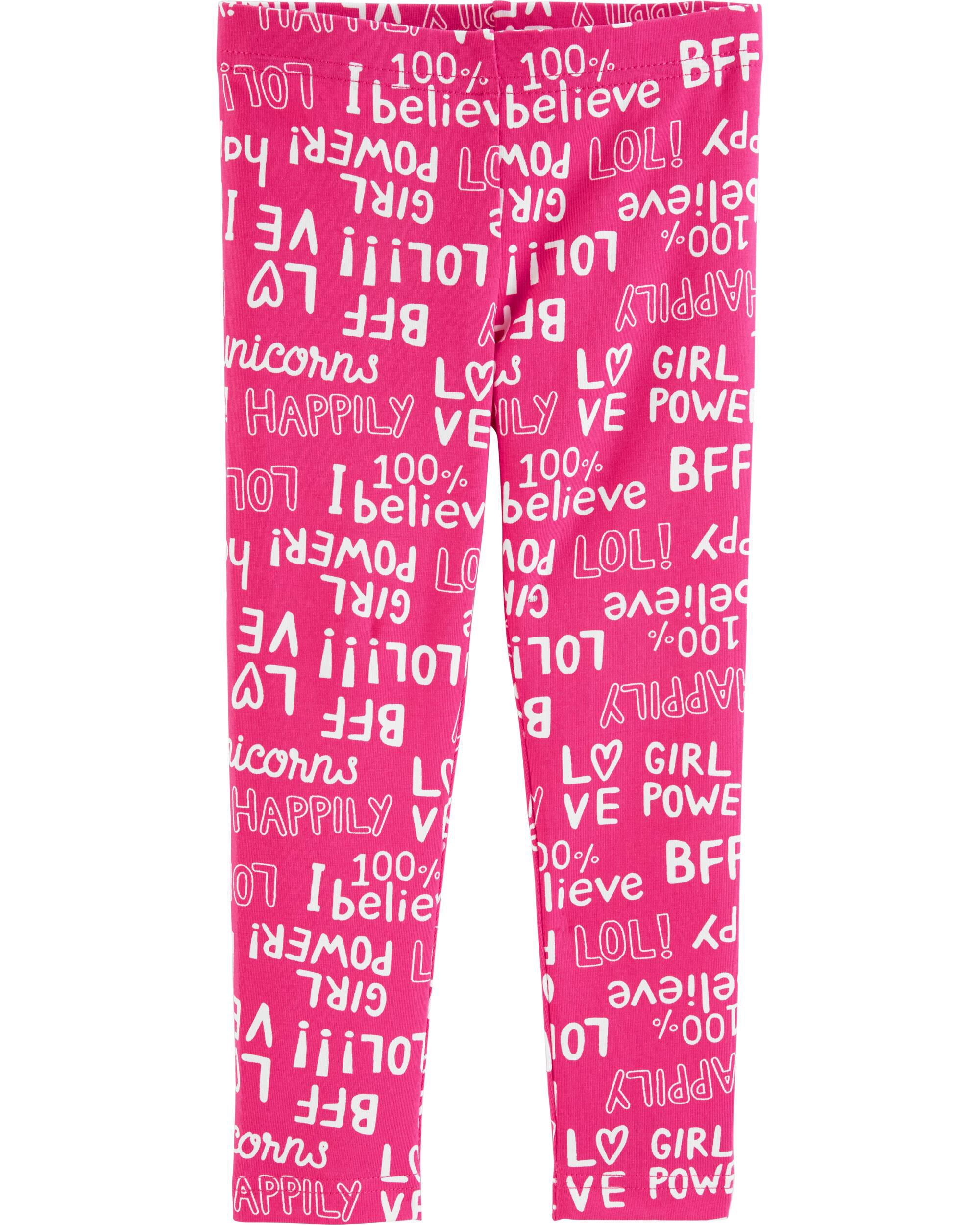 carters girls leggings