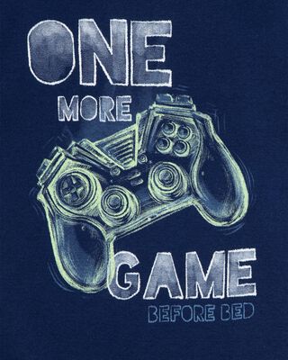 Product image 2 of Kid 4-Piece Gamer Cotton Pajamas