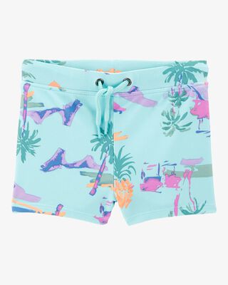 Product image 2 of Baby Tropical Rashguard Set - Turquoise