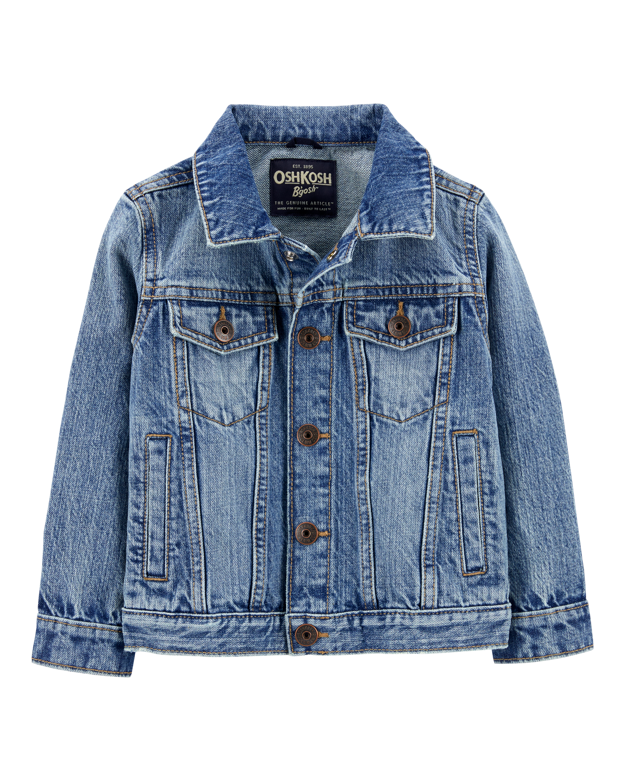 Toddler Denim Jacket - Medium Wash