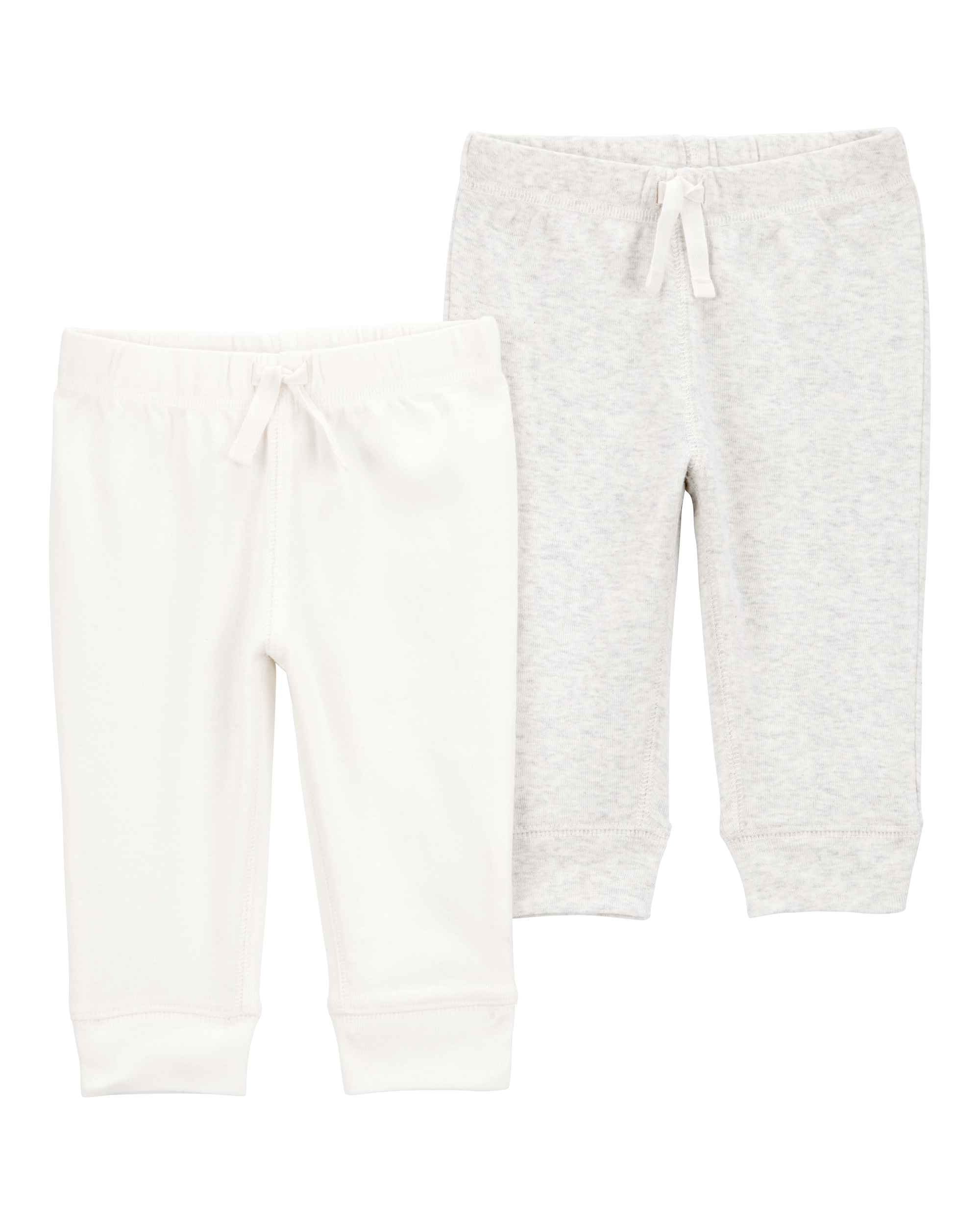Baby 2-Pack Pull-On Pants - Ivory