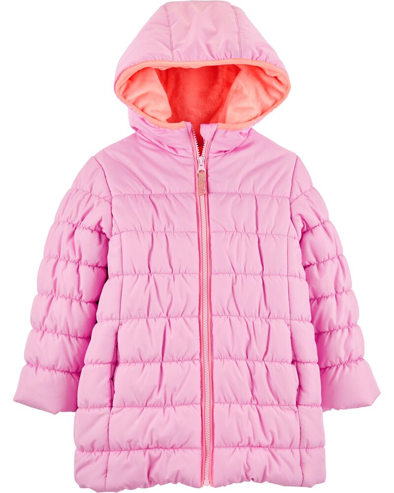 Pink Puffer Jacket Carters Com