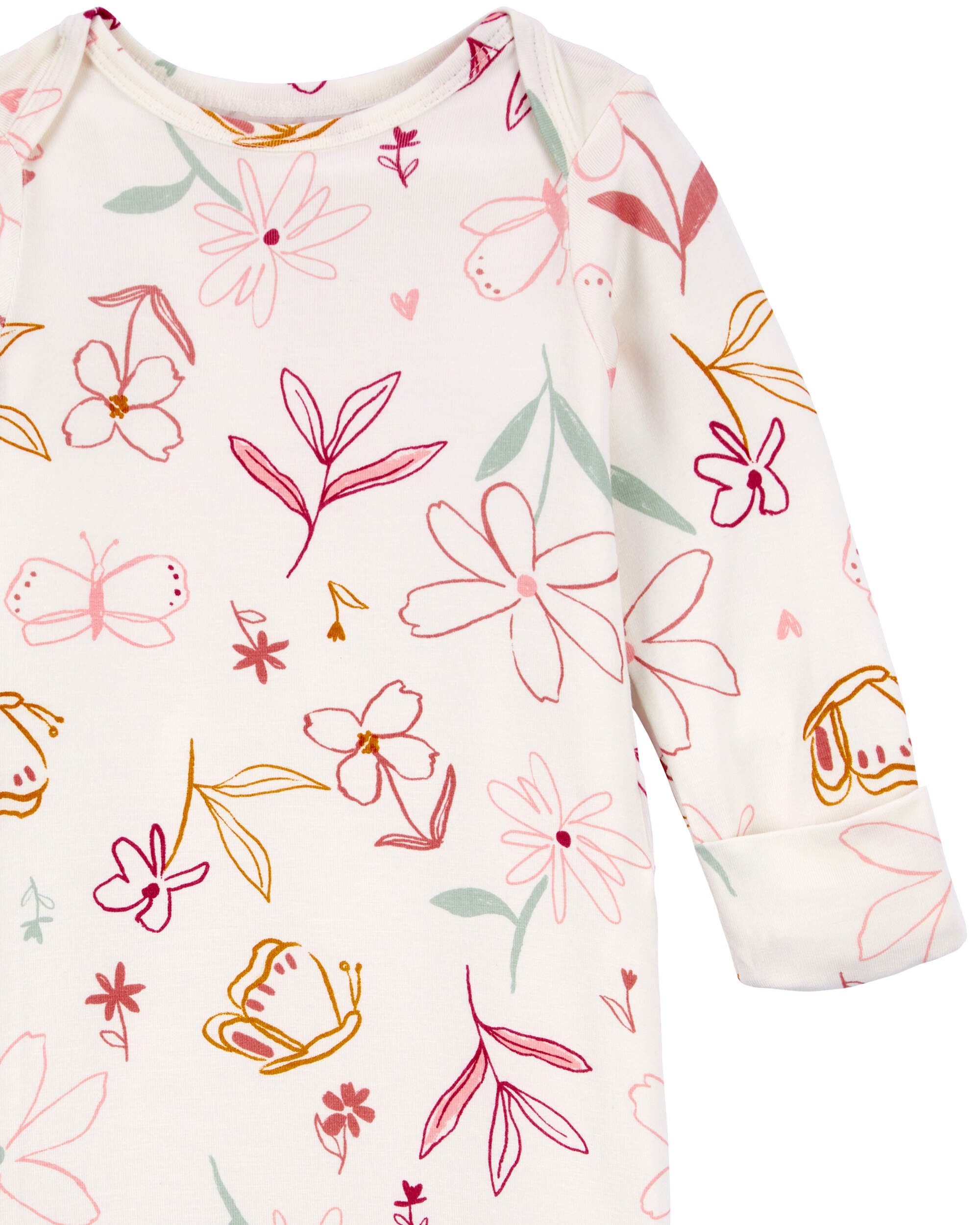 Baby 2 Pack Floral PurelySoft Sleeper Gowns Carter s Carter s