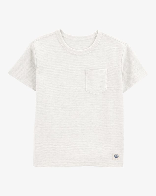 Product image 1 of Kid Short-Sleeve Pocket Tee - Light Grey
