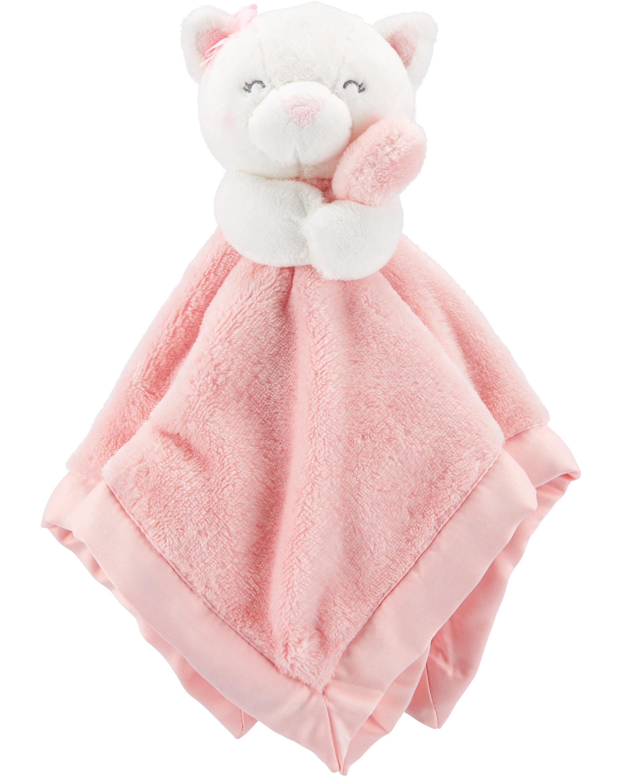 Carter's pink bear 2025 security blanket