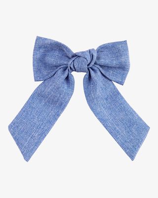 Product image 1 of Toddler Chambray Bow Clip