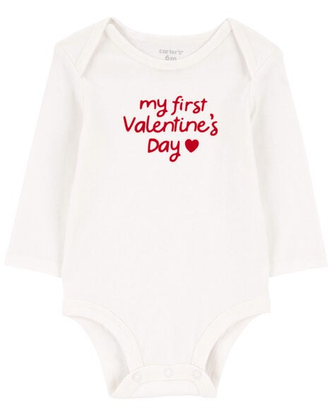  Product image 4 of Baby 2-Piece My First Valentine's Day Bodysuit Pant Set