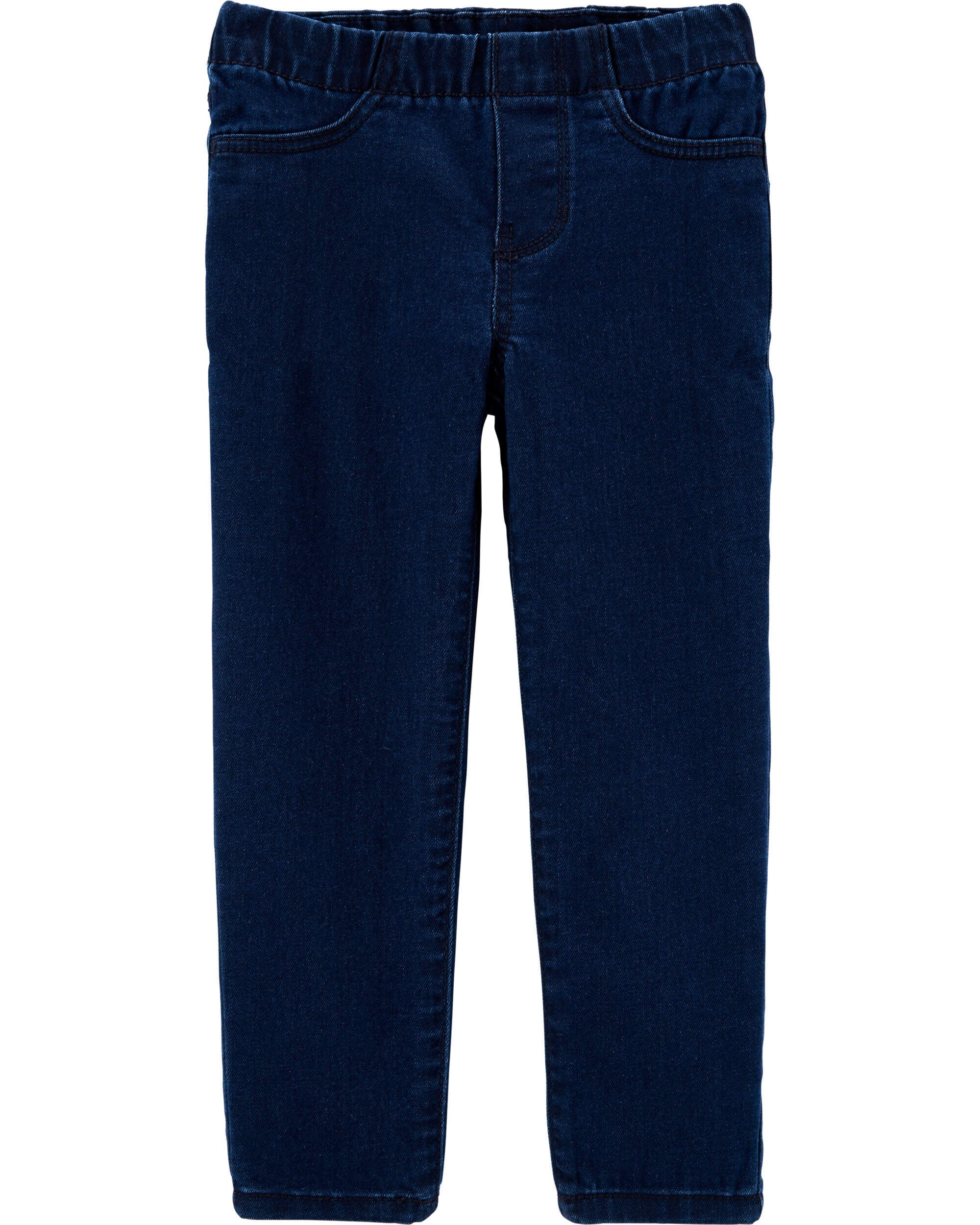 Baby Dark Wash Elastic Waist Jeggings