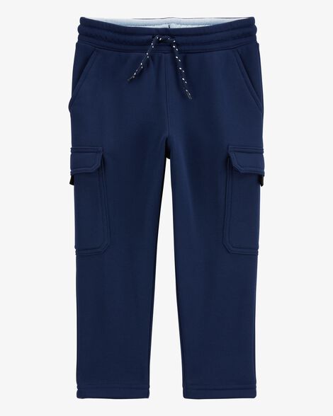 Product image 3 of Toddler Solid Fleece Pants - Navy