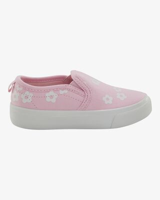 Product image 2 of Toddler Slip-On Floral Sneakers - Pink
