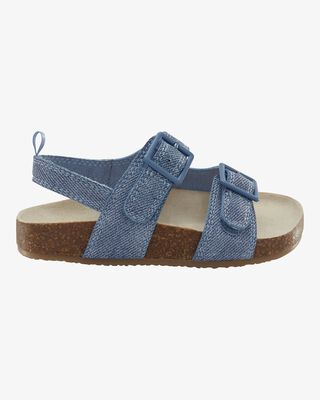 Product image 2 of Toddler Denim Sandals - Blue