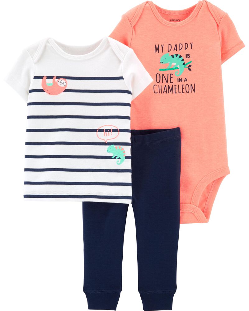 3 Piece Chameleon Little Character Set Carters Com
