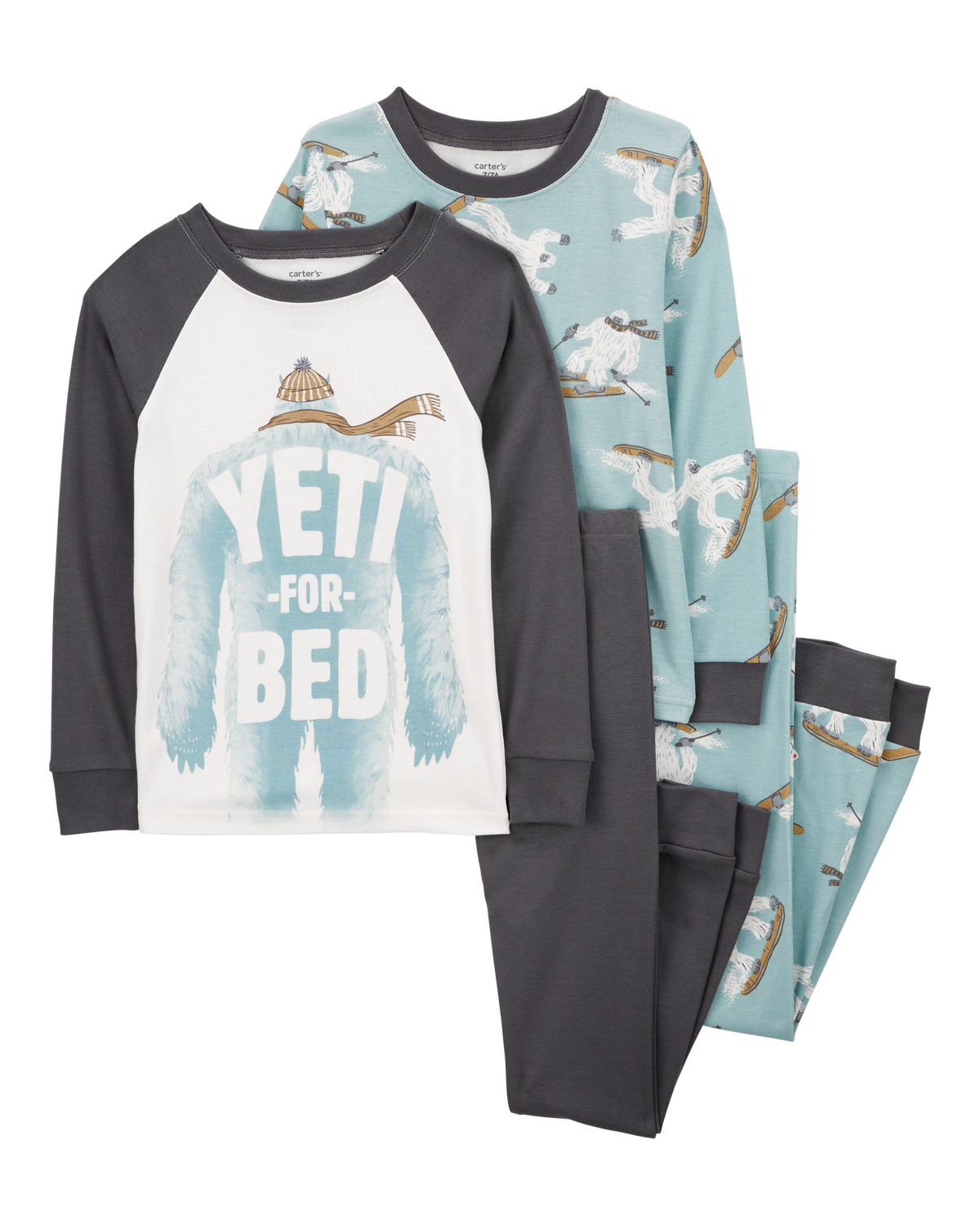 Carters yeti pajamas outlet