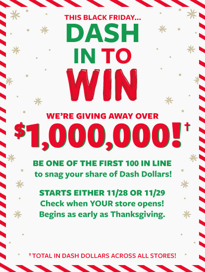 Dash In to Win!