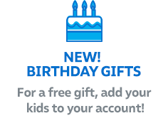 Birthday Gifts For A Free Gift Add Your Kids To Account