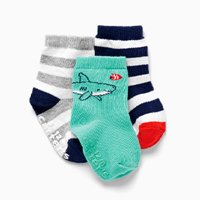 carters baby boy socks
