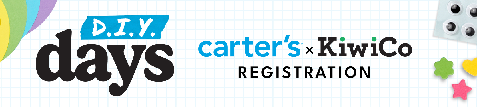 DIY Days Registration | Carters X KiwiCo