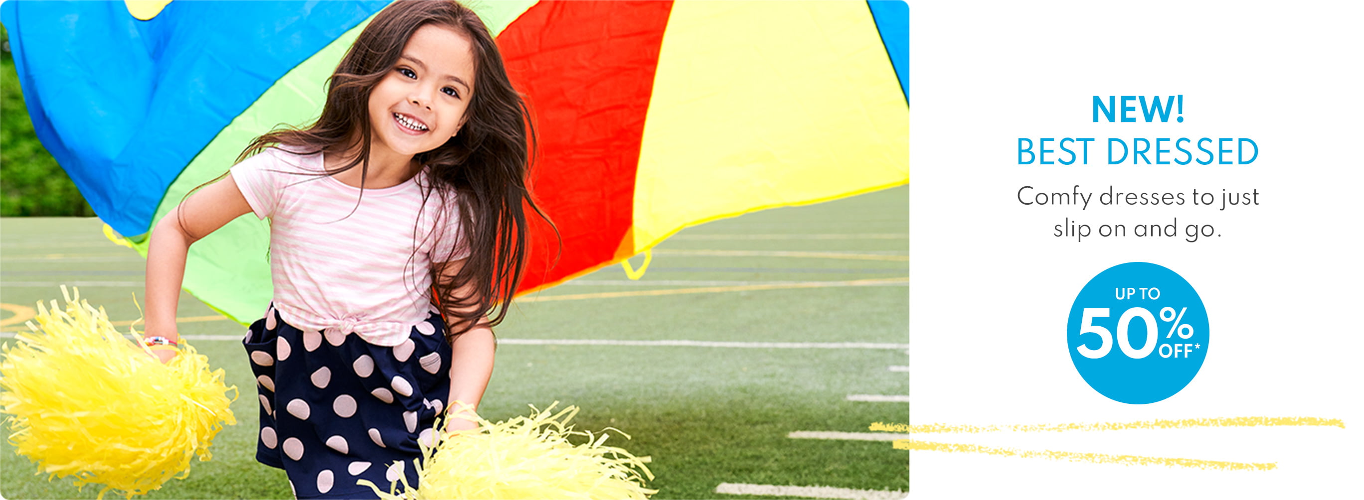 NEW! BEST DRESSED | Comfy dresses to just slip on and go. | up to 50% off*