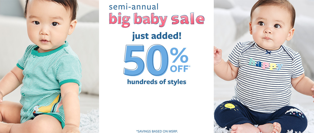 полугодичная продажа большого ребенка | только что добавлен! 50% msrp от сотен стилей