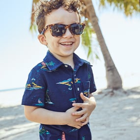 Set Baby Kids Boys Clothes Cotton Summer Mickey Top Tank+Short Pants Outfit Cute