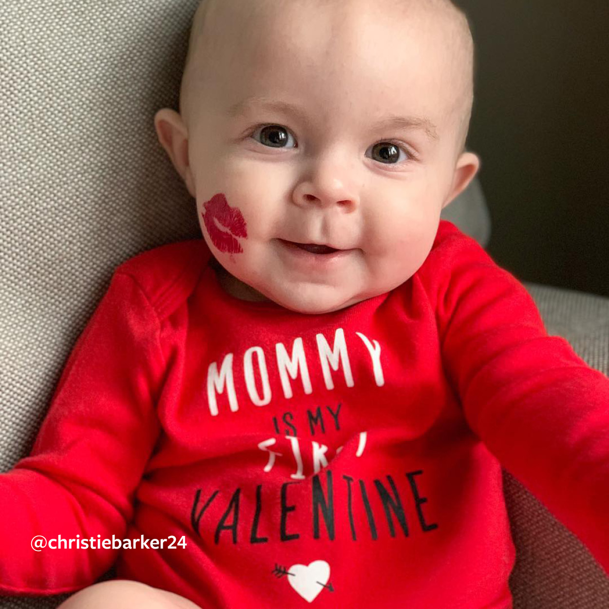 CARTER/'S BOY MOMMY/'S HEART BREAKER RED L//S BODYSUIT NB 3M 6M 18M VALENTINE/'S DAY