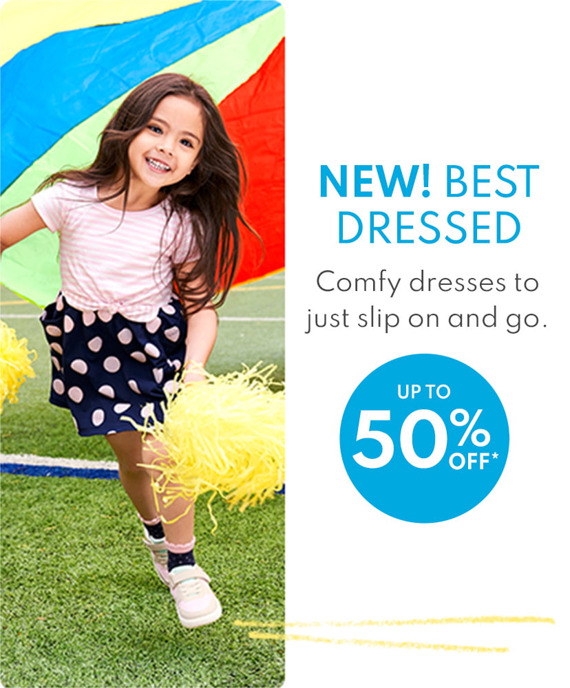 NEW! BEST DRESSED | Comfy dresses to just slip on and go. | up to 50% off*
