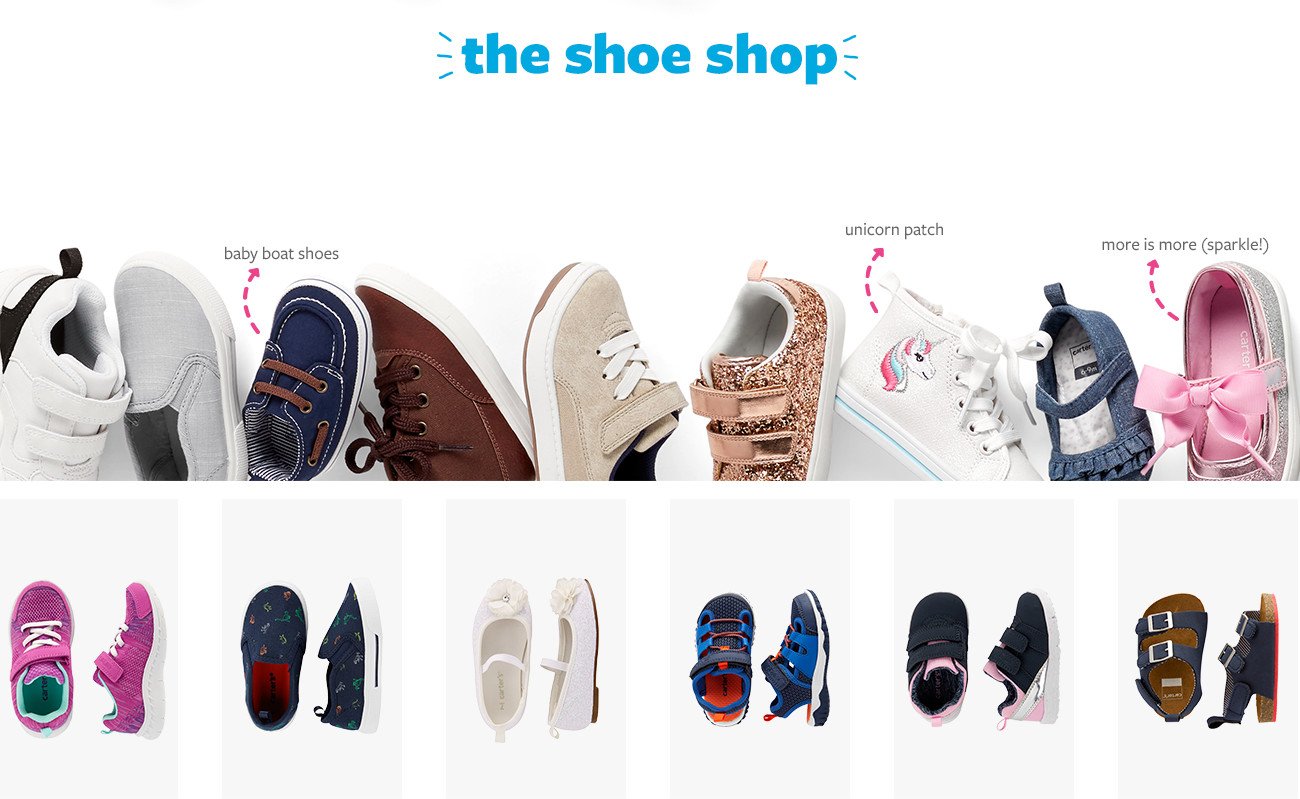 Baby Toddler & Kid Shoes Carter's Free Shipping