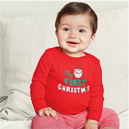 carter's star holiday skirt dress