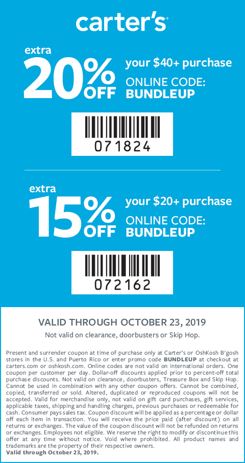 carters fall river coupon