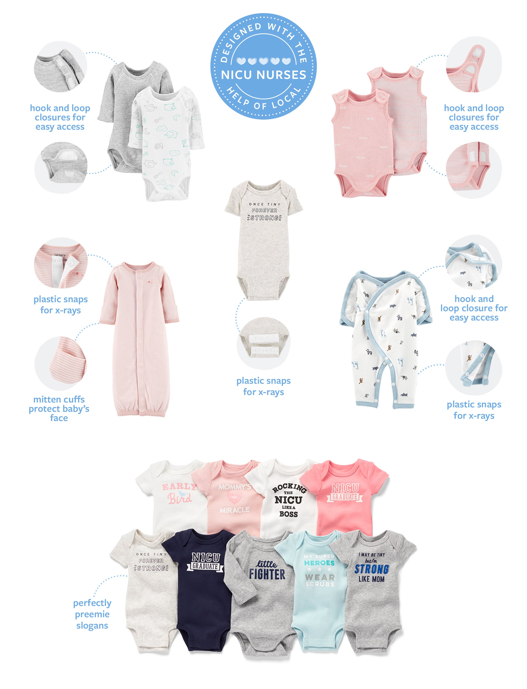 carters preemie baby clothes